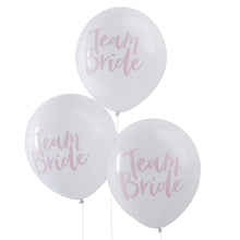 Load image into Gallery viewer, Pink & White Hen Party Balloons - Team Bride
