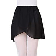 Black Wrap Over Skirt