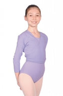 NIKKI Lilac Crossover Cardigan.