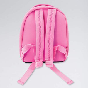 Pink Neoprene Ballerina Backpack