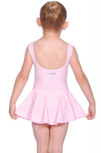 Pink BBOdance Sleevless Skirted Leotard