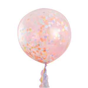 GIANT PASTEL CONFETTI BALLOON   Add a splash of colour to your next party with these fab giant confetti balloons