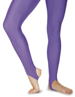 Black stirrup tights