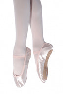 Pink Satin Full Sole Ballet Shoe