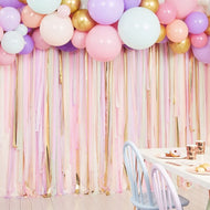 Balloon Backdrop (Pastel and gold)