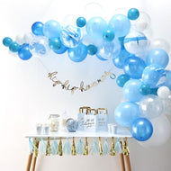 Balloon arch kit (Blue and white)