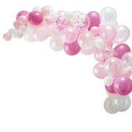 Balloon arch kit (Pink & White)